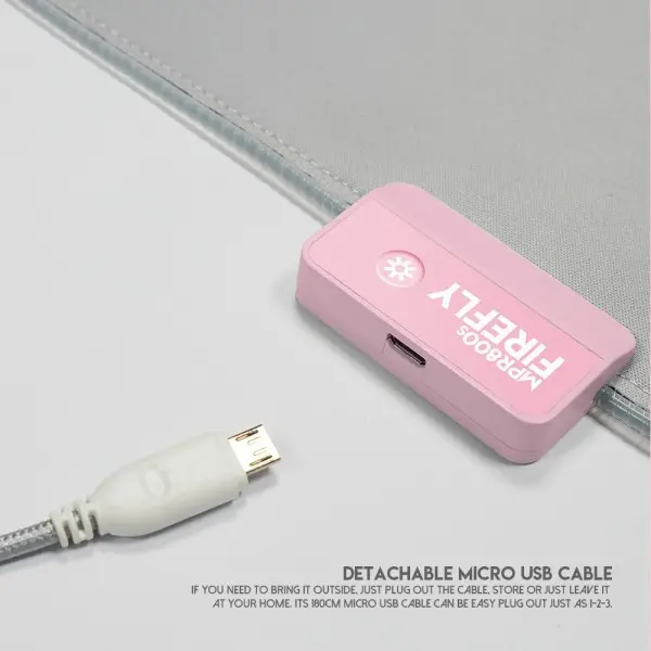Podloga za mis gejmerska MPR800s FIREFLY sakura edition Fantech