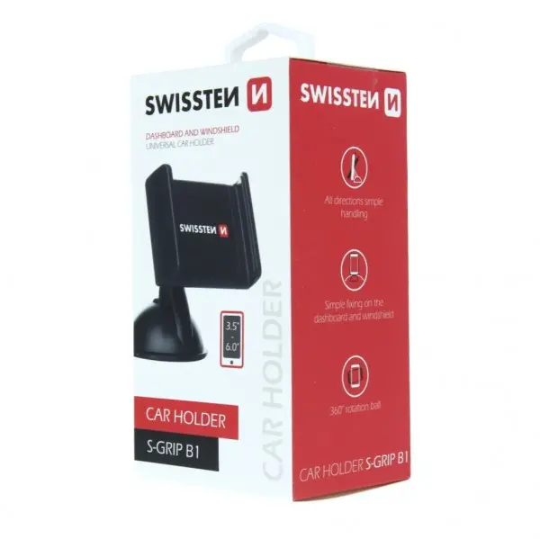 SWISSTEN Auto-drzac S-grip B1 (Crna)