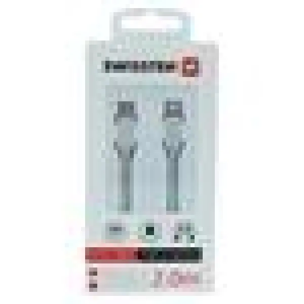Swissten USB Data cable type C na lightning 2m sivi