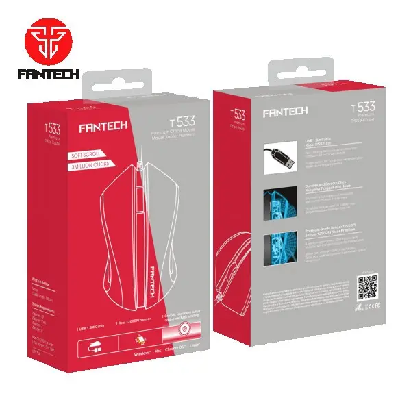 FANTECH Miš T533 (Crna)