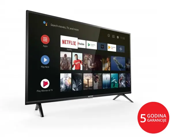 TCL Smart TV 40ES560, 40'', Full HD, DVB-TT2CS2