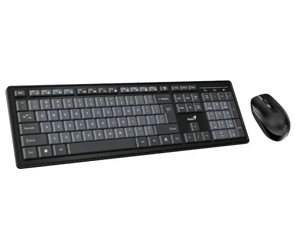 GENIUS Smart KM-8200 Wireless USB YU crna tastatura + miš