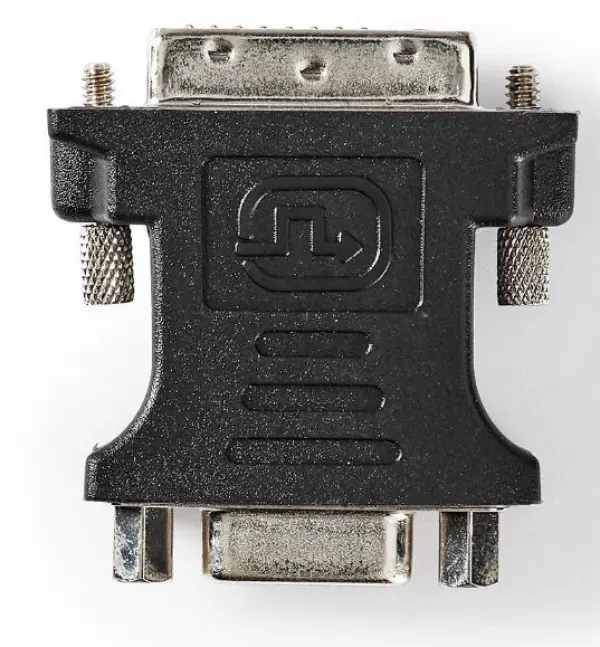 CCGP32902BK Adapter DVI-D 24+1-pin male to VGA 15-pin HD (3 rows) female DVI-D