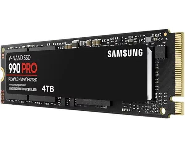 SAMSUNG 4TB M.2 NVMe MZ-V9P4T0BW 990 Pro Series SSD