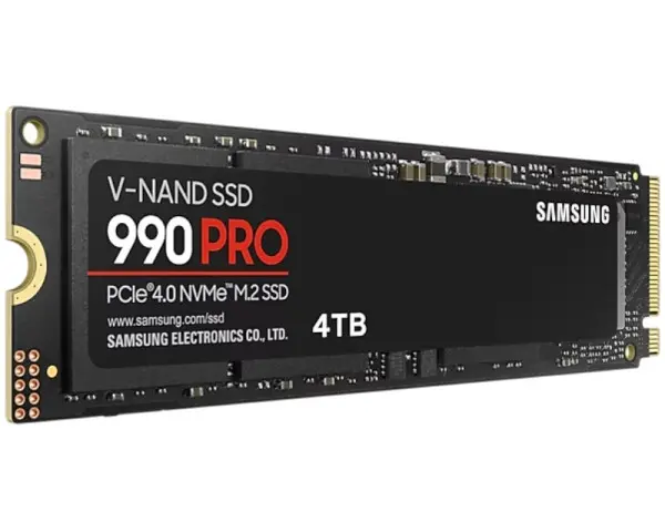 SAMSUNG 4TB M.2 NVMe MZ-V9P4T0BW 990 Pro Series SSD