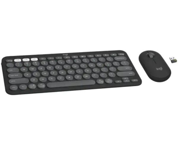LOGITECH Pebble2 Wireless Combo US tastatura + miš crna