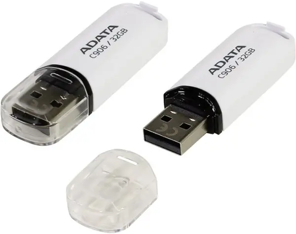 AData USB Fleš 32GB USB 2.0 Beli, AC906-32G-RWH