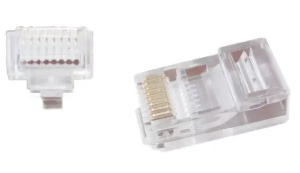 LC-PTU-01/10 Gembird Univerzalni pass-through modul UTP plug RJ45 8P8C, 10 u pak /CENA PO PAKOVANJU