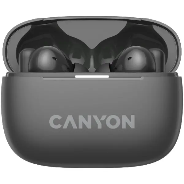 CANYON OnGo TWS-10 ANC+ENC, Bluetooth Headset, microphone, BT v5.3 BT8922F, Frequence Response:20Hz-20kHz, battery Earbud 40mAh*2+Charging 