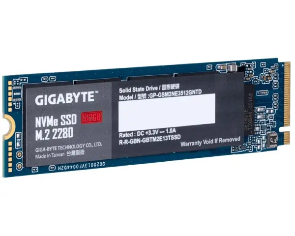 SSD M.2 NVMe 512GB Gigabyte Gp-GSM2NE3512GNTD 1700MBs/1550MBs