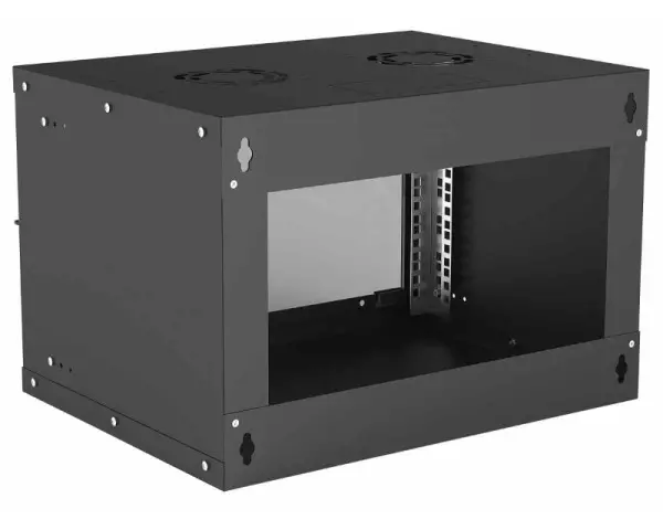 Intellinet zidni ormar 6U400mm + PDU sa 8 ulaza, crni