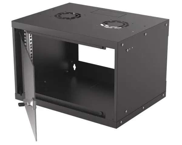 Intellinet zidni ormar 6U560mm + PDU sa 8 ulaza, crni