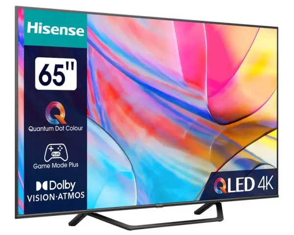 HISENSE 65'' 65A7KQ QLED 4K UHD Smart TV