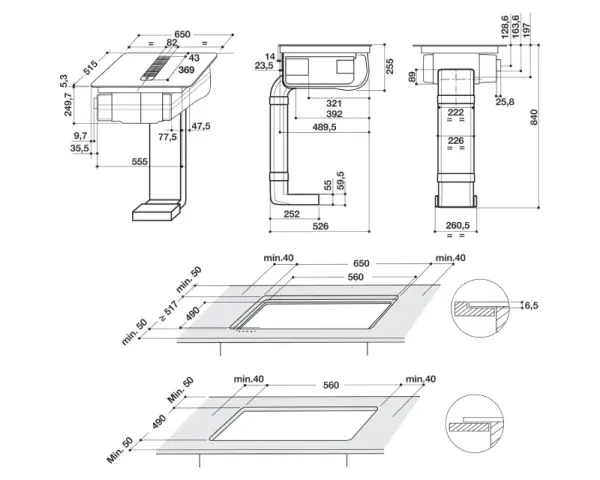 WHIRLPOOL WVH 1065B F KIT indukciona ugradna ploča