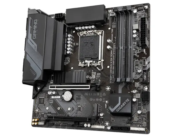 LGA1700, 4x DDR5, 2x PCIe 4.0 x4 M.2 Connectors ( B760M GAMING X AX 1.2 ) 