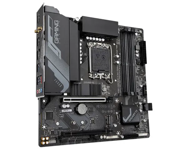 LGA1700, 4x DDR5, 2x PCIe 4.0 x4 M.2 Connectors ( B760M GAMING X AX 1.2 ) 