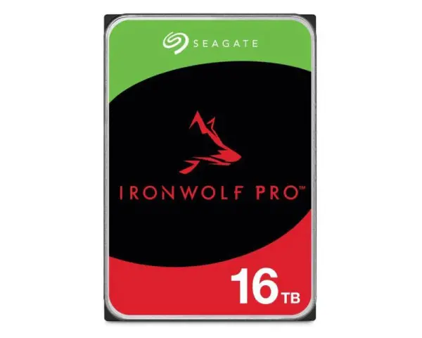 SEAGATE 16TB 3.5'' SATA III 256MB 7200rpm ST16000NT001 IronWolf Pro hard disk