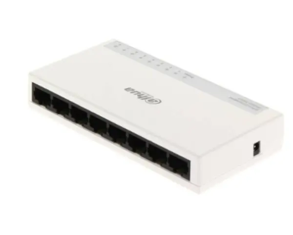 DAHUA PFS3008-8ET-L-V2 8-Port Desktop Fast Ethernet Switch 