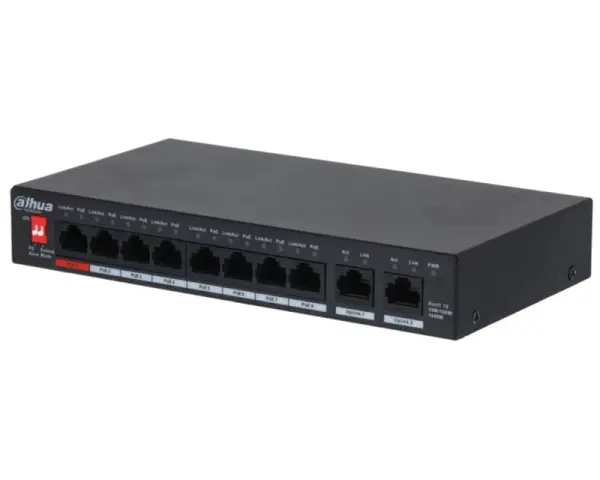DAHUA PFS3010-8GT-96-V2 8port Ethernet PoE switch 