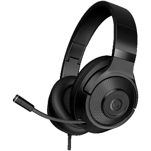 LORGAR Noah 101, Gaming headset with microphone, 3.5mm jack connection, cable length 2m, foldable design, PU leather ear pads, size: 185*19 (2)