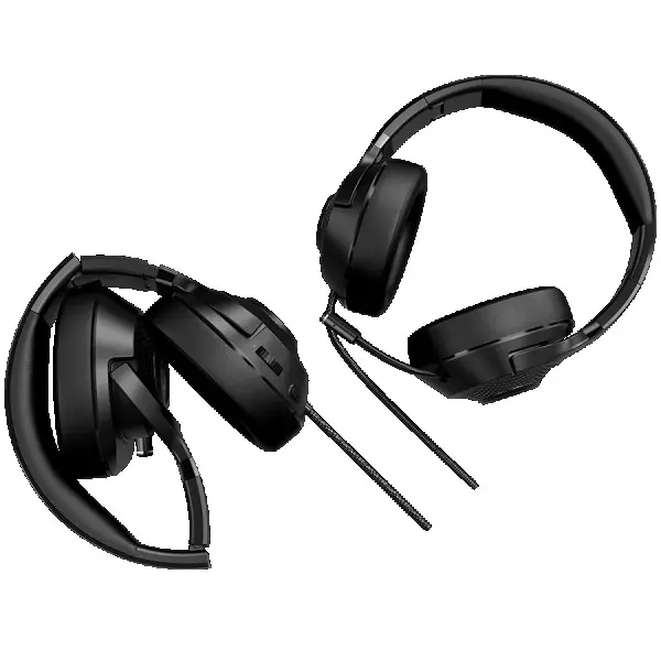 LORGAR Noah 101, Gaming headset with microphone, 3.5mm jack connection, cable length 2m, foldable design, PU leather ear pads, size: 185*19 (2)