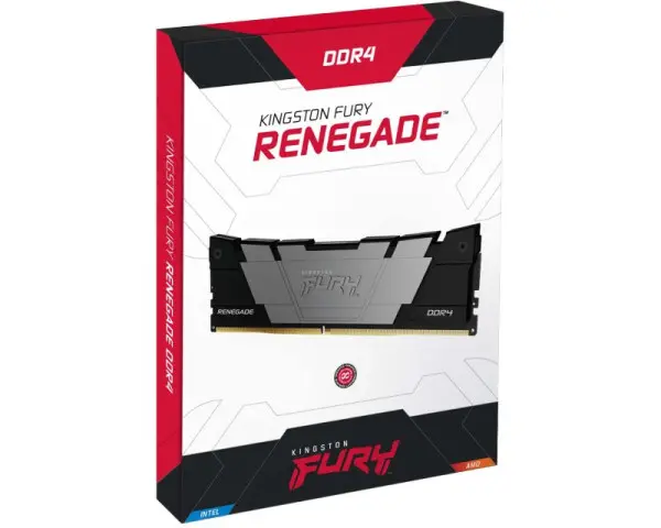 KINGSTON DIMM DDR4 64GB (2x32GB kit) 3200MTs KF432C16RB2K264 Fury Renegade Black XMP 