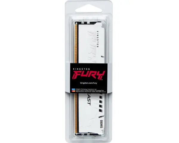 KINGSTON DIMM DDR5 16GB 5200MTs KF552C36BWE-16 Fury Beast White Expo 