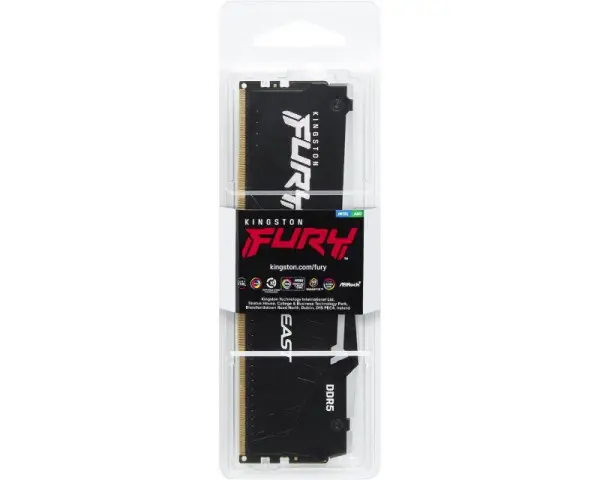 KINGSTON DIMM DDR5 32GB 5600MTs KF556C40BWA-32 FURY Beast RGB Black 