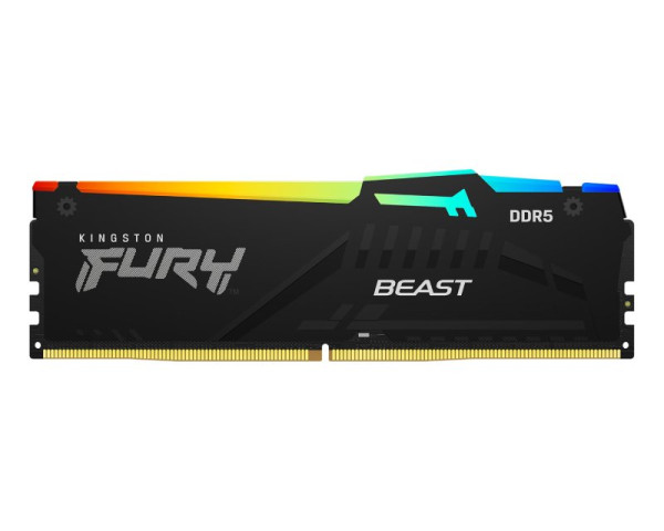 KINGSTON DIMM DDR5 32GB 5600MTs KF556C40BWA-32 FURY Beast RGB Black 