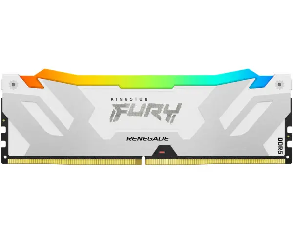 KINGSTON DIMM DDR5 32GB 6400MTs KF564C32RWA-32 FURY Renegade White RGB XMP 