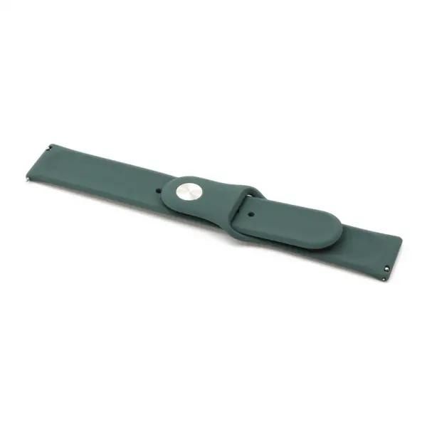 Narukvica plain za smart watch 22mm tamno zelena