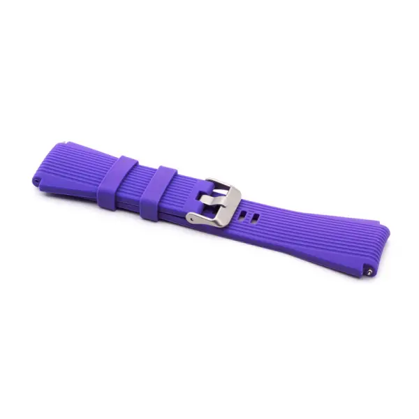 Narukvica relief za smart watch 22mm tamno ljubicasta