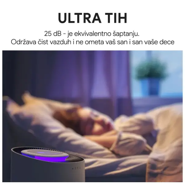Preciscivac vazduha Aeno AP1S beli + Filter vazduha Aeno AAPF1
