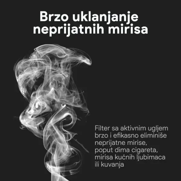 Preciscivac vazduha Aeno AP3 beli + Filter vazduha Aeno AAPF3