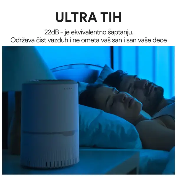 Preciscivac vazduha Aeno AP3 beli + Filter vazduha Aeno AAPF3
