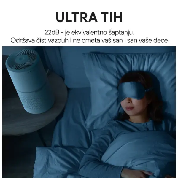 Preciscivac vazduha Aeno AP4 beli + Filter vazduha Aeno AAPF4