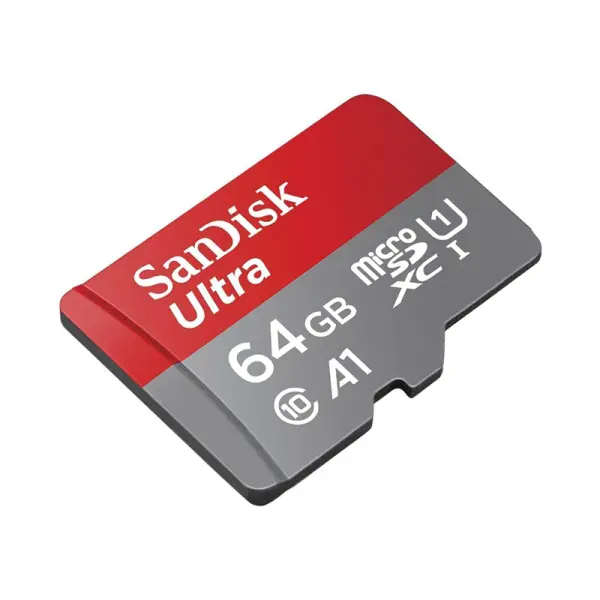 Mem.Kartica SanDisk SDXC 64GB Ultra 140MB/s A1 Class 10 UHS-I + Adapter