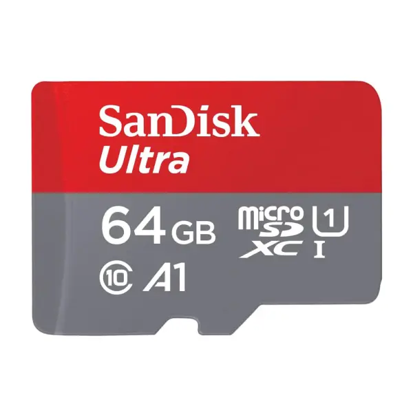 Mem.Kartica SanDisk SDXC 64GB Ultra 140MB/s A1 Class 10 UHS-I + Adapter
