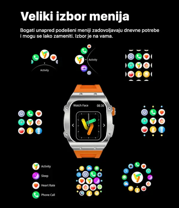 Teracell Smart Watch AK55 crni
