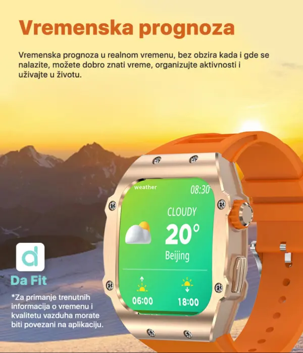 Teracell Smart Watch AK55 crni