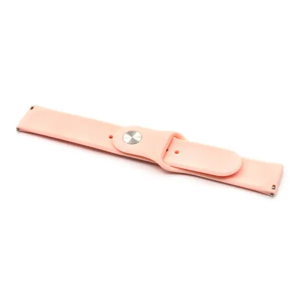 Narukvica plain za smart watch 22mm roze