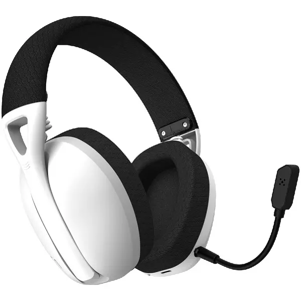 Canyon Gaming BT headset, +virtual 7.1 support in 2.4G mode, with chipset BK3288X, BT version 5.2, cable 1.8M, size: 198x184x79mm, White ( 