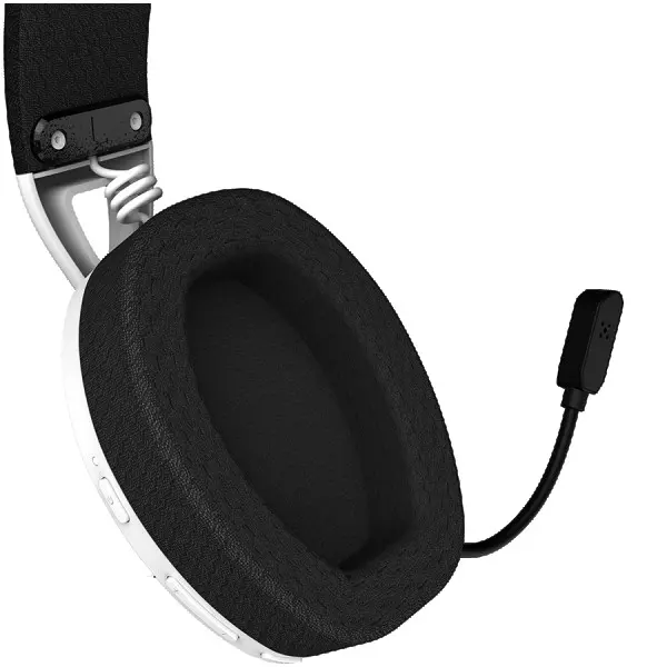Canyon Gaming BT headset, +virtual 7.1 support in 2.4G mode, with chipset BK3288X, BT version 5.2, cable 1.8M, size: 198x184x79mm, White ( 