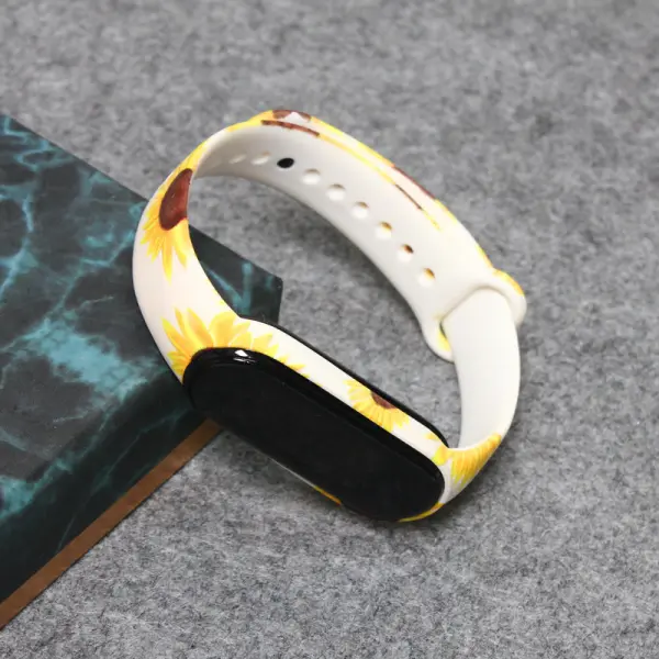 Narukvica za smart watch Xiaomi Mi Band M5/M6  sunflower