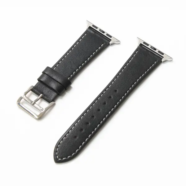 Narukvica rift kozna za Apple watch 42mm crno braon