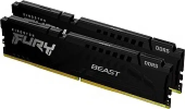 DDR5 64GB (2x32GB kit) 5600MHz [FURY BEAST], Non-ECC UDIMM, CL40 1.25V, 288-Pin 2Rx8, Memory Kit, w/Heatsink ( KF556C40BBK2-64 ) 