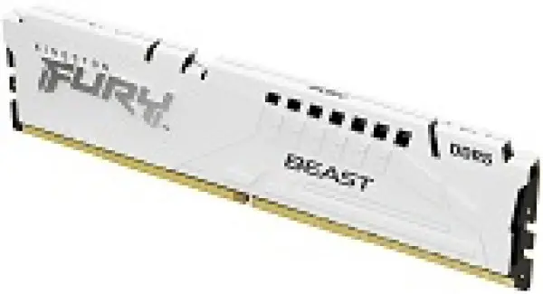 DDR5 16GB 6000MHz CL40 DIMM [FURY Beast] White XMP ( KF560C40BW-16 ) 