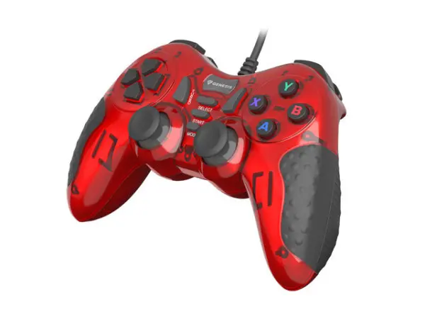 GENESIS MANGAN 200, Game Pad USB2.0, Dual Vibration, Digital & Analog Mode, 15 Buttons ( NJG-1425 ) 