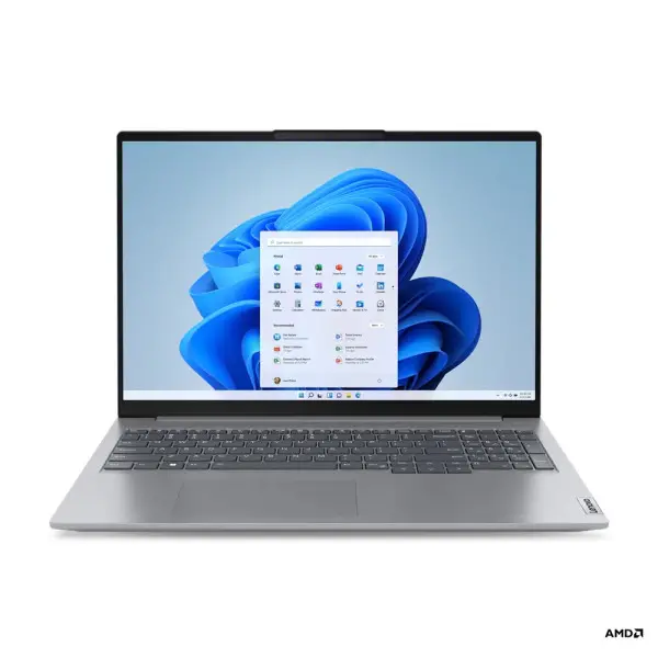 ThinkBook 16 G6 ABP, Ryzen 5 7530U, 16GB DDR4, SSD 512GB PCIe 2242, 16'' WUXGA (1920x1200) IPS AG 300n, AMD Radeon, GLAN, WLAN, BT, KybSR BL