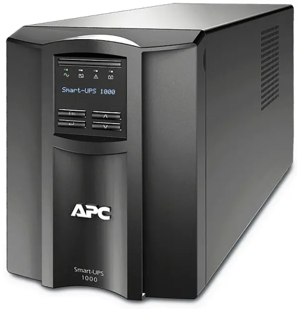 APC Smart-UPS 1000VA, Line Interactive, Sine Wave, Tower, 1000VA/700W, 230V, AVR, 8x IEC C13, Battery Pack 11Ah (RBC6), SmartConnect Port +